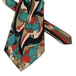 Appointed Apparel Men’s Neck Tie Abstract Multi-colored